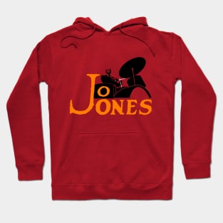 JoJones on drums Hoodie